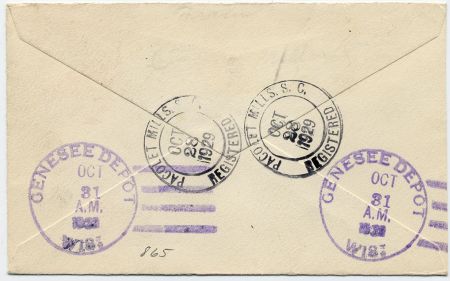 US South Carolina, Pacolet Mills 641, 680 Fancy Cancel Cover, Star