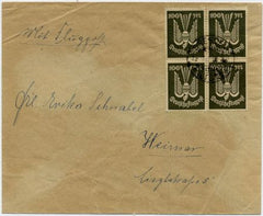 Germany 1923 Early Airmail Cover