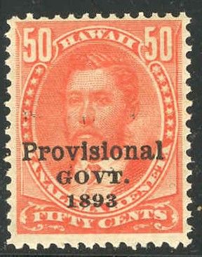 US Possessions - Hawaii 72f NH F - VF Type III PF cert cv $1,600