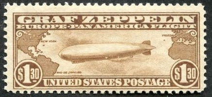 US C14 Airmail Fine NH