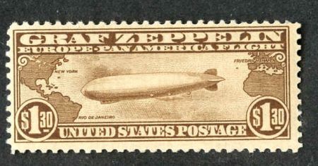 US C14 Airmail F - VF NH