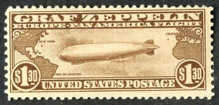 US C14 Airmail F - VF NH
