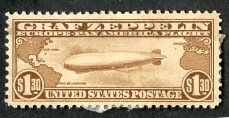 US C14 Airmail VF Mint Minor Faults