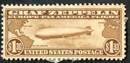 US C14 Airmail VF Mint Minor Faults