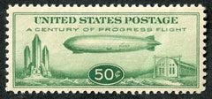US C18 Airmail XF "Baby" Zeppelin NH