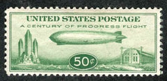 US C18 Airmail F - VF LH "Baby" Zeppelin