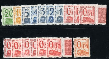 France Q255 - Q271 mi 31 - 47 Mint NH Complete Set cv 300.00