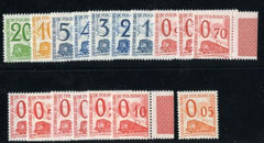 France Q255 - Q271 mi 31 - 47 Mint NH Complete Set cv 300.00