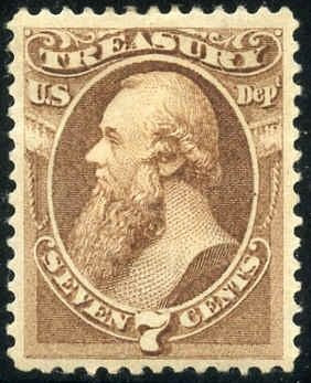US O76 Officials VF - XF Hinged Mint Paper HR - Incredibly well centered an undervalued stamp so well centered cv $250