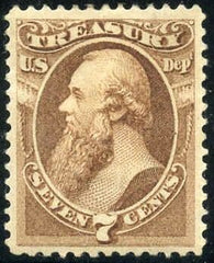 US O76 Officials VF - XF Hinged Mint Paper HR - Incredibly well centered an undervalued stamp so well centered cv $250