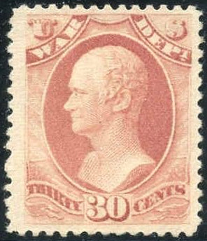 US O120 Officials VF + LH Fresh - Lightly Creased cv $225