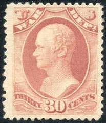 US O120 Officials VF + LH Fresh - Lightly Creased cv $225