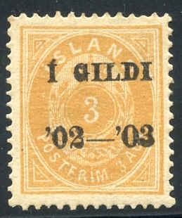 Iceland 63 Facit 38 Mint H VF - XF Nielsen Cert