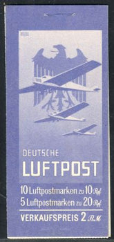 Germany C28 (10) C30a NH Mint VF Exploded Booklet cv $1,900