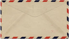 US 1932 710 on Air Port Dedication Signed by Pilot, Jack Bishop