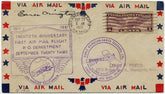 US 1931 C12 Anniversary Flight Signed By Earle Ovington, Pilot
