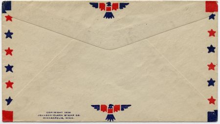 US 1931 C12 Anniversary Flight Signed By Earle Ovington, Pilot