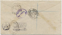 Jamaica 1936 North American Flight Cover
