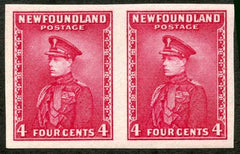 Newfoundland 189a VF NH Horizontal Imperf Pair cv 75.00