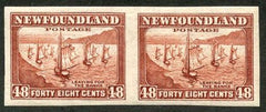 Newfoundland 199a VF NH Horizontal Imperf Pair cv 180.00