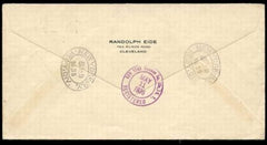 Liechtenstein 1936 Hindenburg 1st No. American Flight Cover