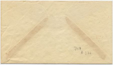 US Kentucky, Ed 705 Fancy Cancel Cover, George Washington in Square