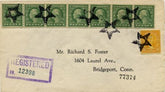 US Colorado, Pueblo 452, 642 Fancy Cancel Cover, Star