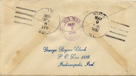 US Illinois, Wing 642, 632, 646, 634, 651 Fancy Cancel Cover