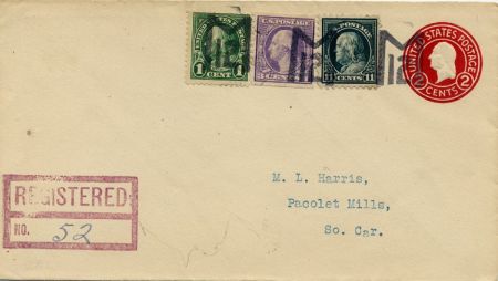 US Indiana, Twelve Mile 494, 473, 552, U429 Fancy Cancel Cover