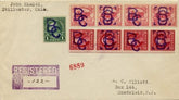 US New York, Braisie 09, 597, 629 Fancy Cancel Cover