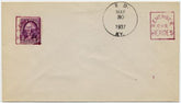 US Kentucky, Ed 720 Fancy Cancel Cover, "Remember our Heroes"