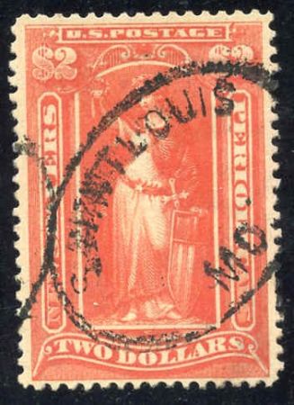 US PR120 Newspaper Used VF St Louis, Mo Oval cv 120.00