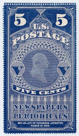 US PR1 Newspaper Mint VF NGAI Rich Color! cv $750