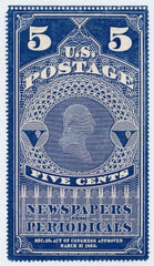 US PR1 Newspaper Mint VF NGAI Rich Color! cv $750