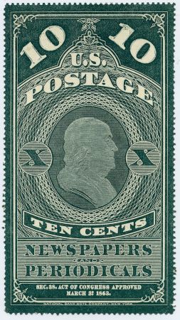 US PR2 Newspaper Mint XF - Small Thin, cv $300
