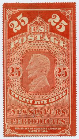US PR3 Newspaper Mint Ave - Fine NGAI Hinge Remnants cv $400