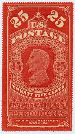 US PR3b Newspaper Mint F - VF NGAI Deluxe Paper, Scarce! cv $450