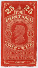 US PR3b Newspaper Mint F - VF NGAI Deluxe Paper, Scarce! cv $450