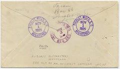 US South Carolina, Pacolet Mills 632, 634 Fancy Cancel Cover, "JJG"