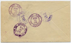 US Pennsylvania, Sharon 566, 634 Fancy Cancel Cover, "APS" in Rectangle