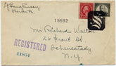 US Pennsylvania, Sharon 554, 623 Fancy Cancel Cover, Neagative "S"
