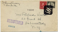 US Pennsylvania, Sharon 554, 623 Fancy Cancel Cover, Neagative "S"