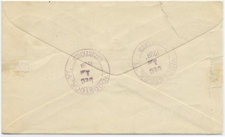 US Vermont, Woodstock 566 U429 Fancy Cancel Cover, Sun Burst