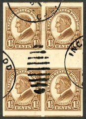 US 576 XF Used block with horizontal gutters