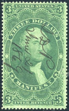 US R86c Revenue F - VF Used cv 55.00
