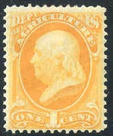 US O001 Officials F - VF H mint Pristine and Fresh cv 280.00