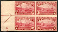 US 373 Early Commemoratives VF NH Top + Left Arrow Blocks