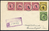 US Pennsylvania, Sharpsville 632, 640, 689 Fancy Cancel Cover