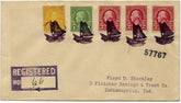 US Kentucky, Boat 632, 634, 642 Fancy Cancel Cover, Boat