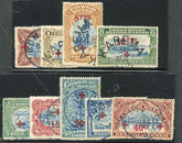 Belgian Congo B1-9 Used VF Set Boma and Kabema Cancels Scarce! cv $222.55